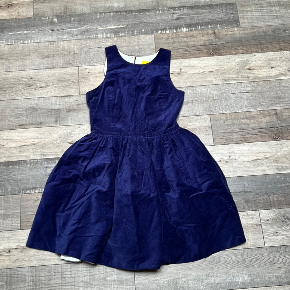 Vaute With Love velvet blue dress- Size S
